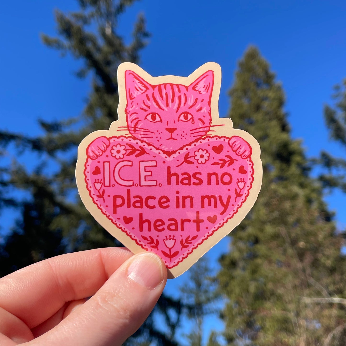No I.C.E. Sticker