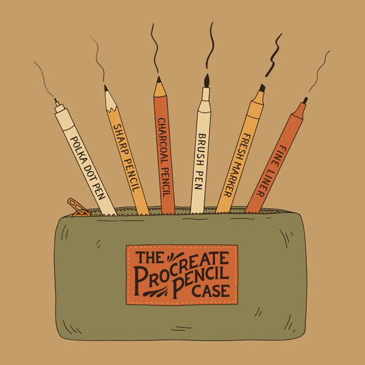 The Procreate Pencil Case