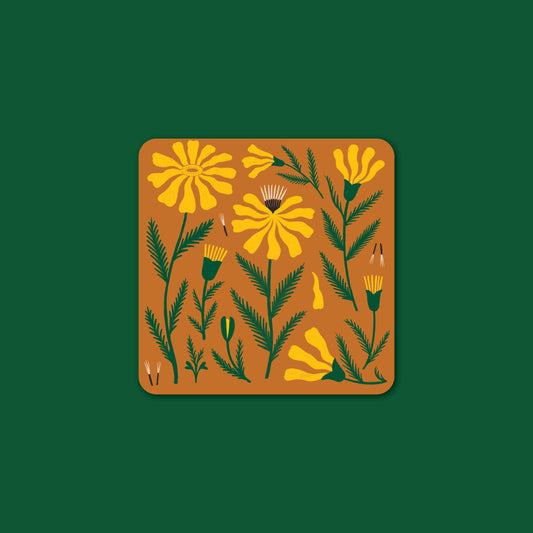 Marigold sticker