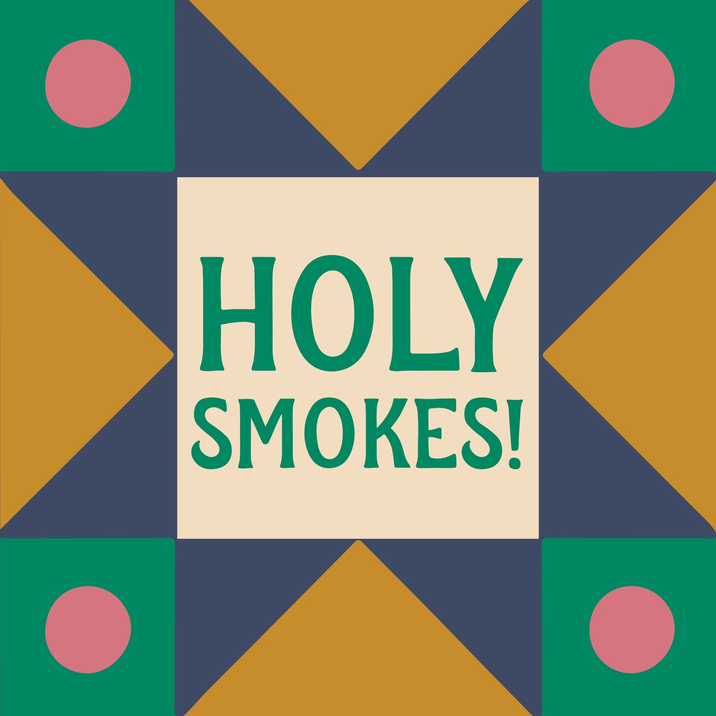 Holy Smokes! Font