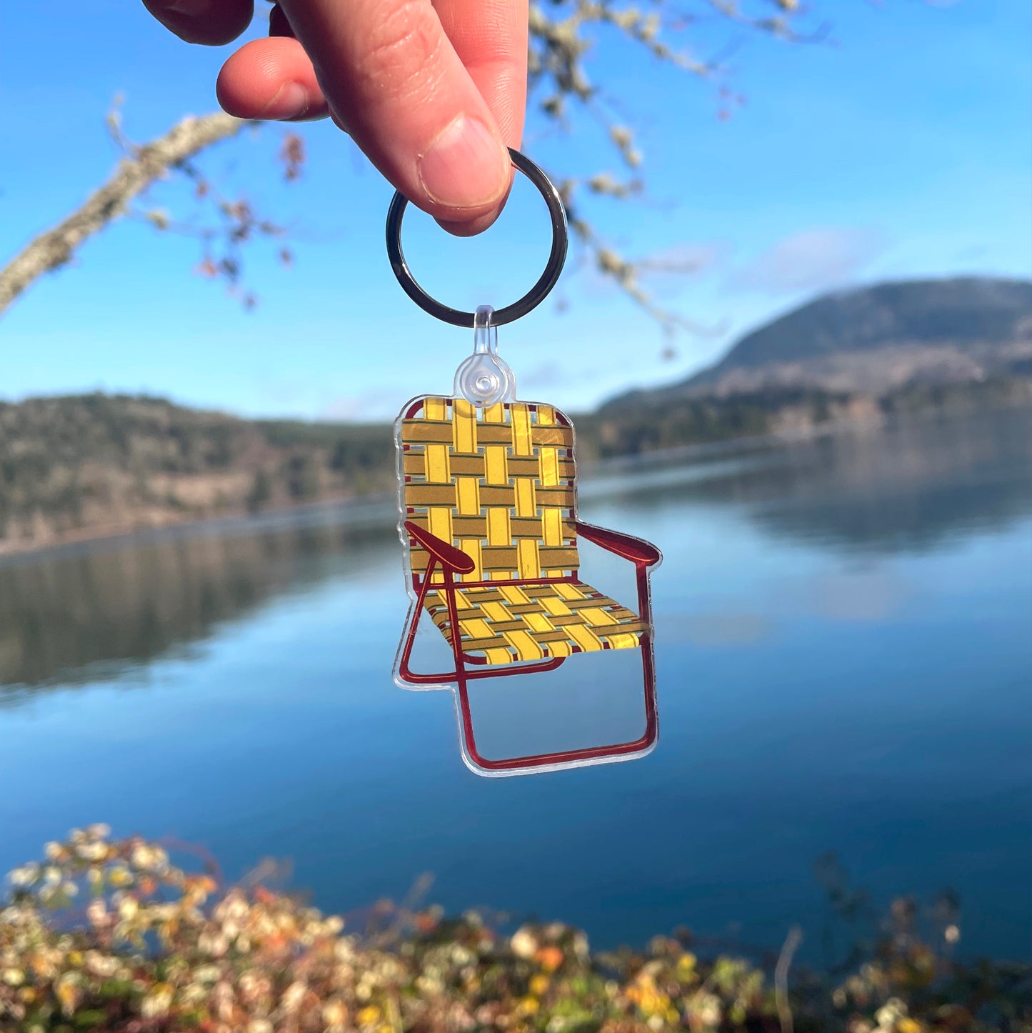 Lawnchair Keychain